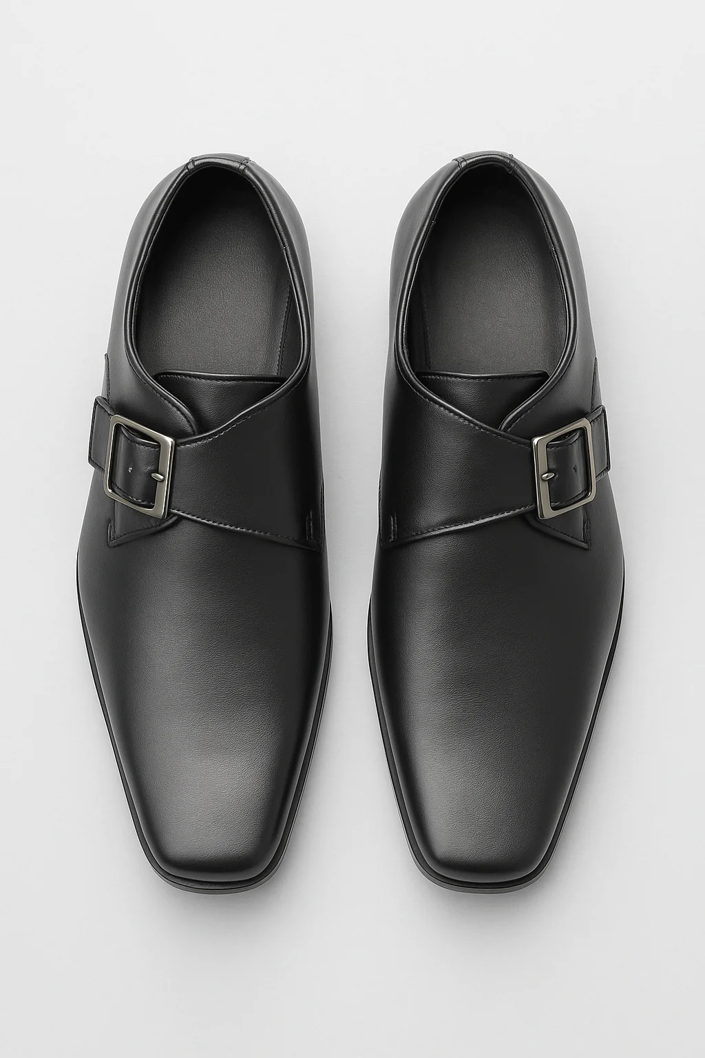 Boys Black Monk Shoes - ALDWYCH - Black - Image 2